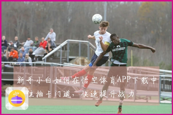新手小白如何在悟空体育APP下载中抓住抽卡门道，快速提升战力
